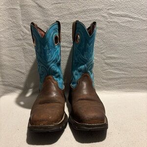 Durango DWRD022 Sz 8.5 M Lady Rebel Steel Toe Cowgirl Western Boots